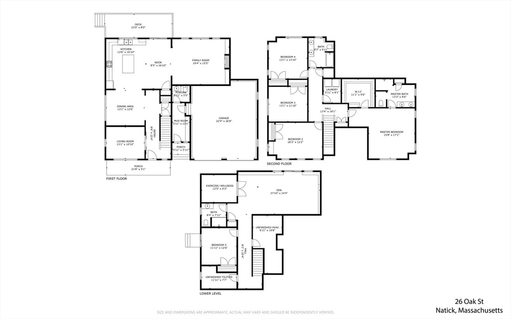 Single Family Residence at 26 Oak St, Natick MA 01760, Natick, photo 9 of 9