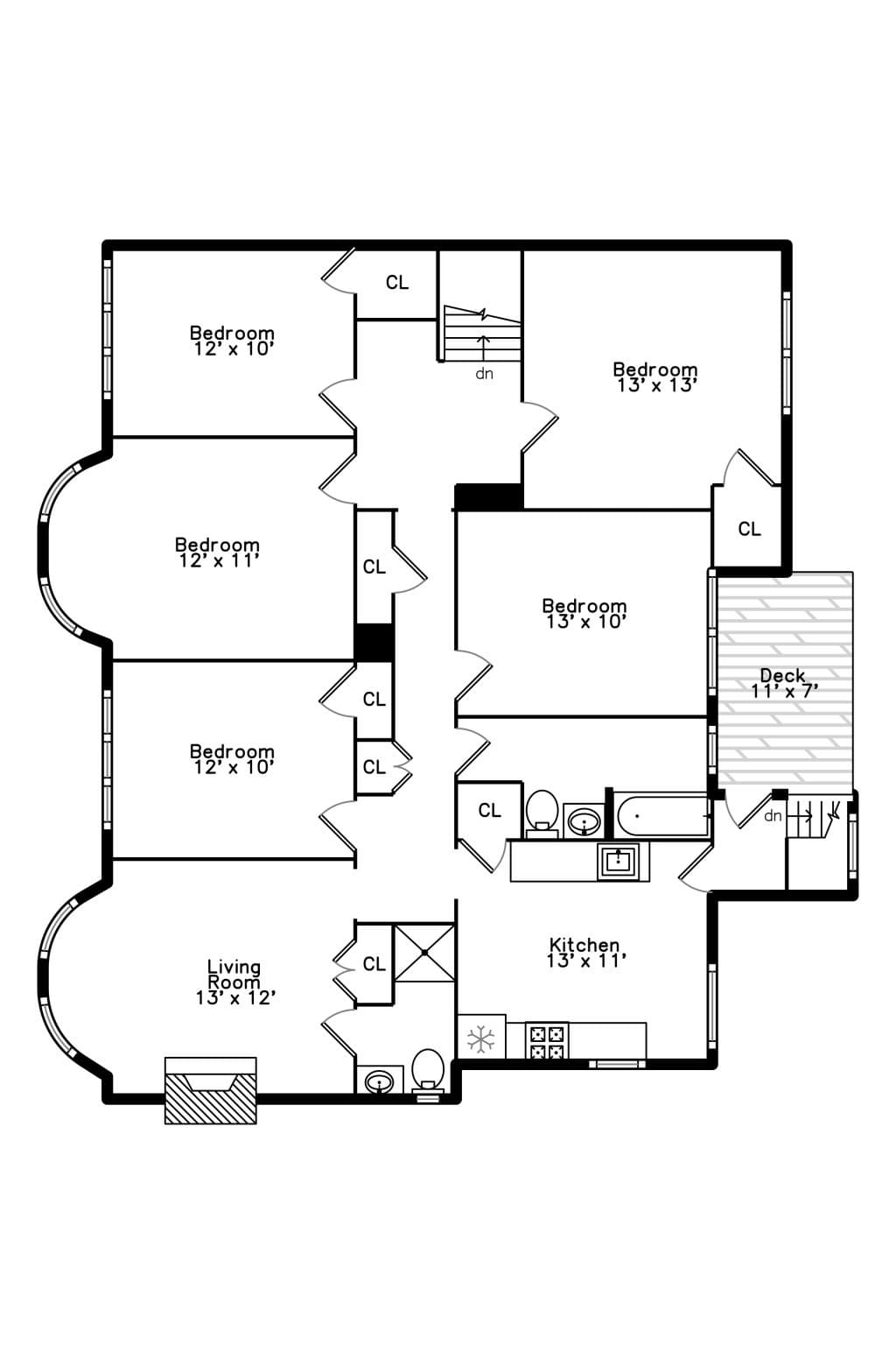 3 Family at 8 Colliston Rd, Boston MA 02135, photo 40 of 40