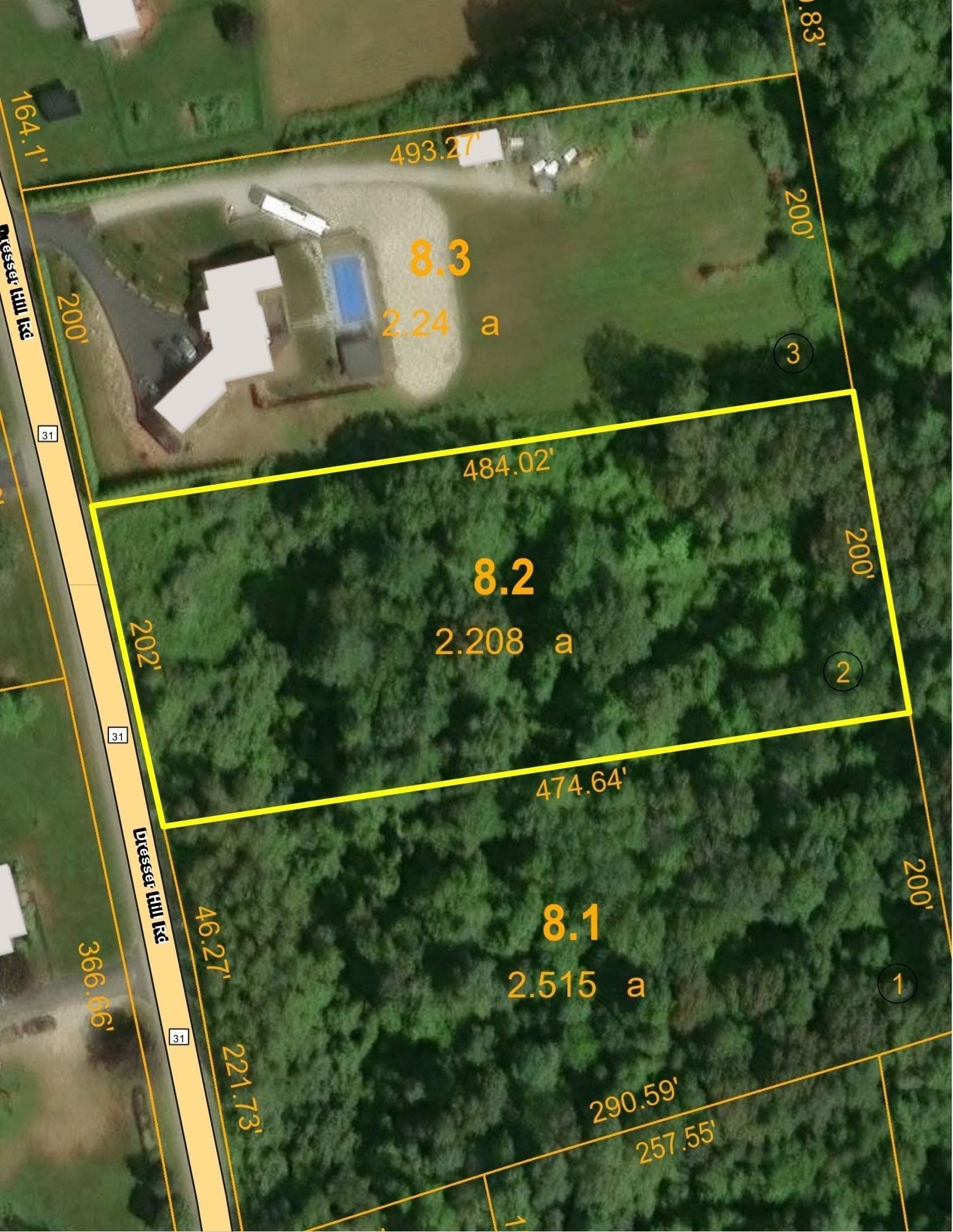 Residential at 221 Lot 2 Dresser Hill Rd, Dudley MA 01571, photo 2 of 3