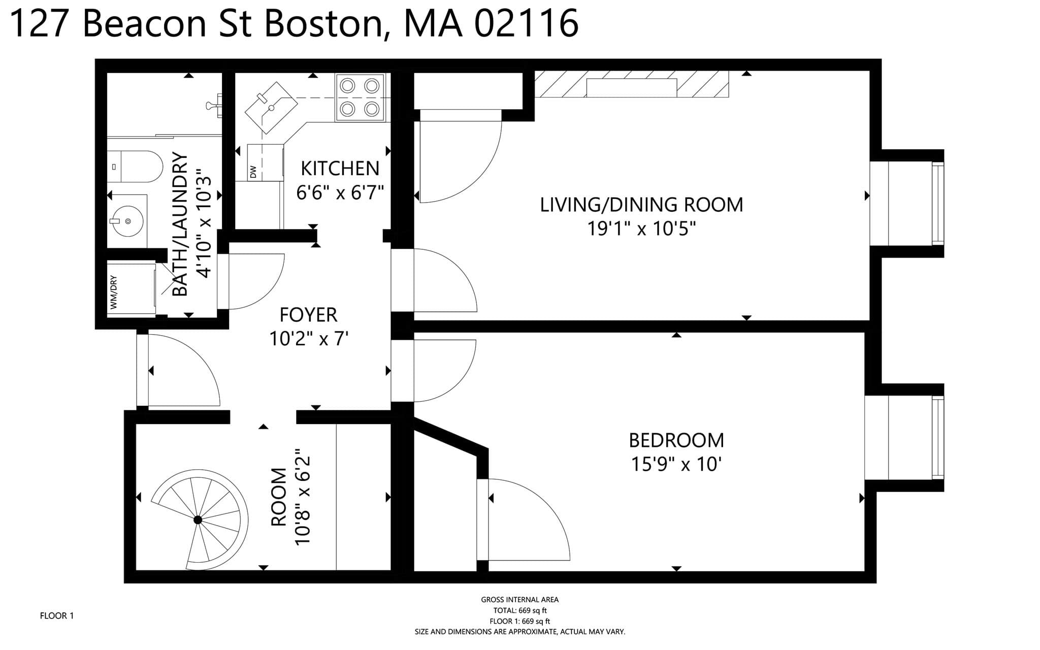 Condominium at 127 Beacon St # 51, Boston MA 02116, photo 21 of 21