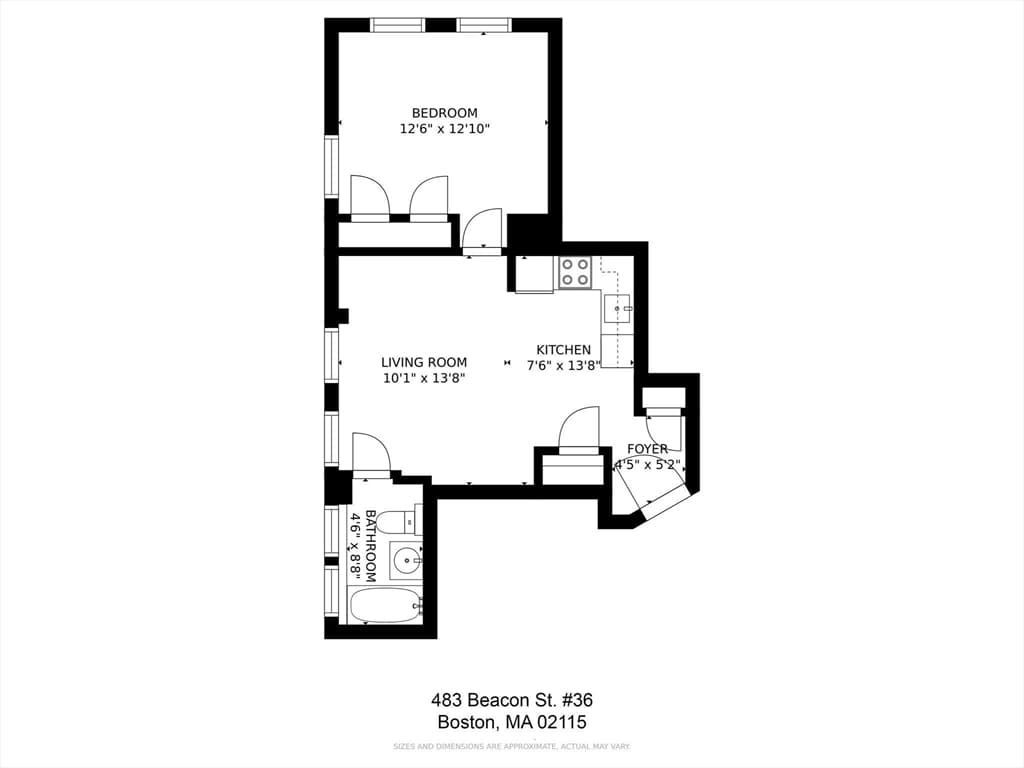 Condominium at 483 Beacon # 36, Boston MA 02115, photo 16 of 16