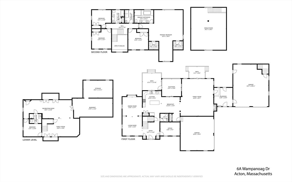 Single Family Residence at 6A Wampanoag Dr., Acton MA 01720, Acton, photo 33 of 33