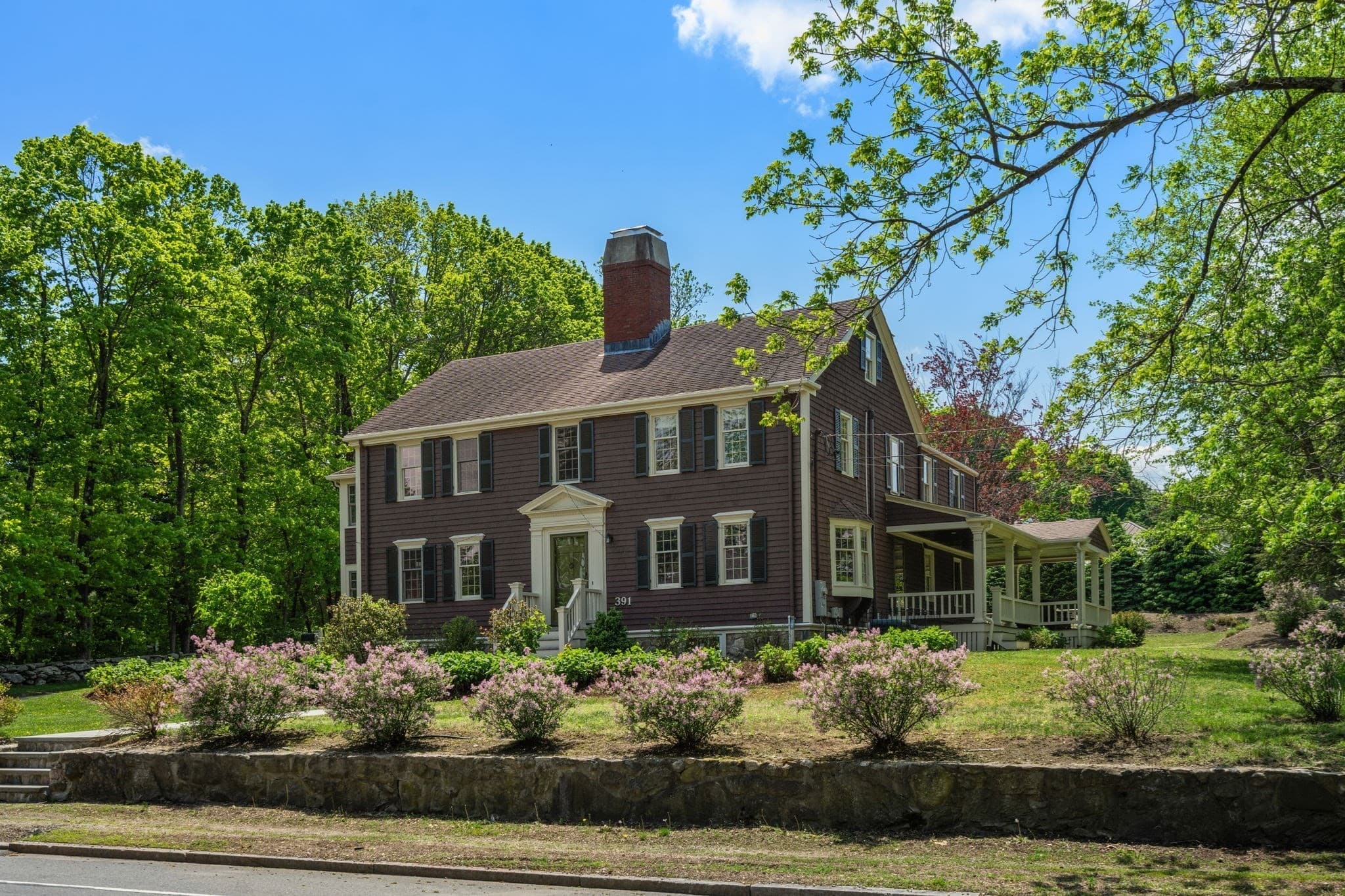 Single Family Residence at 391 Dedham St, Newton MA 02459, photo 2 of 26