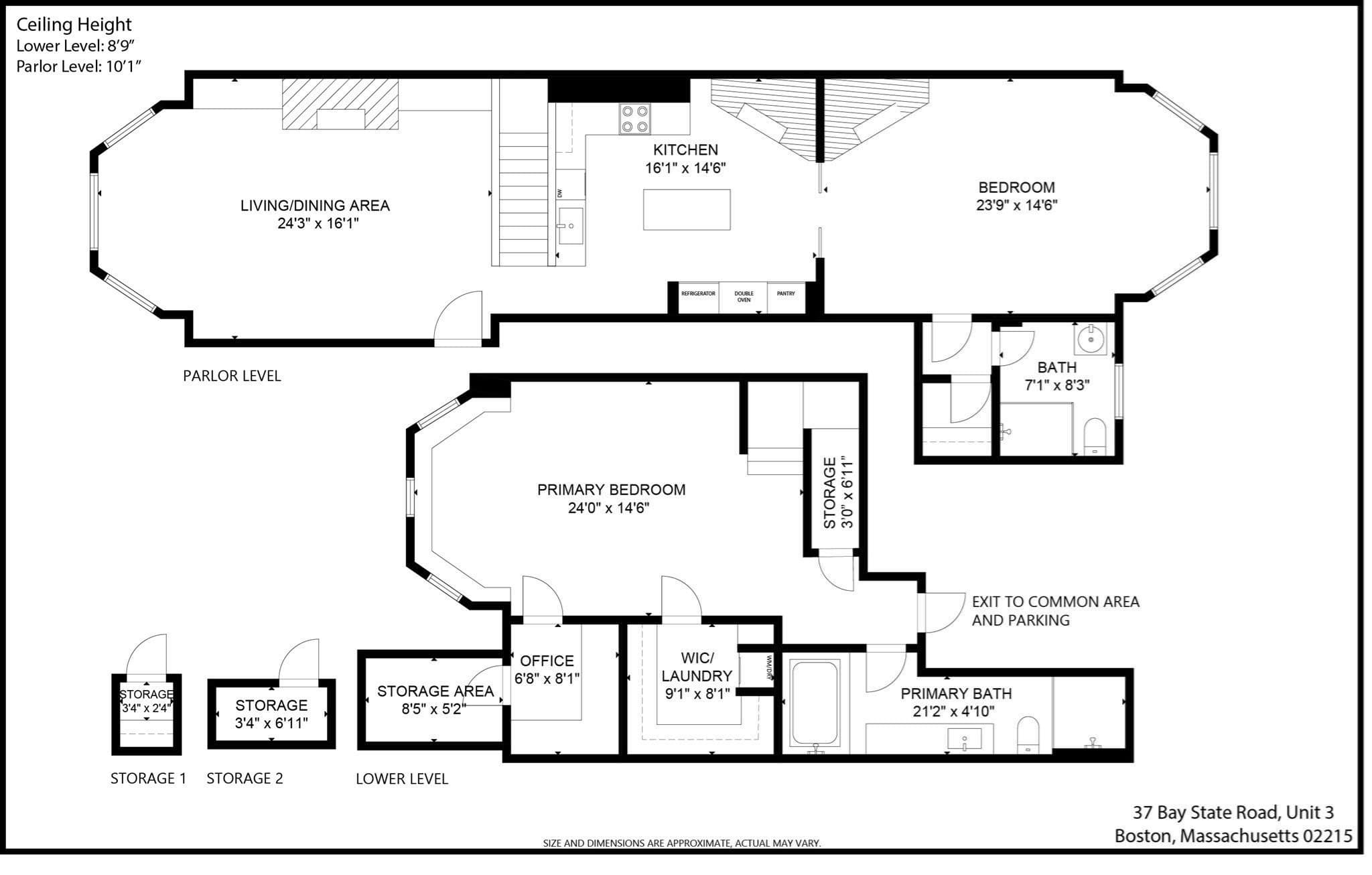 Condominium at 37 Bay State # 3, Boston MA 02215, photo 36 of 36