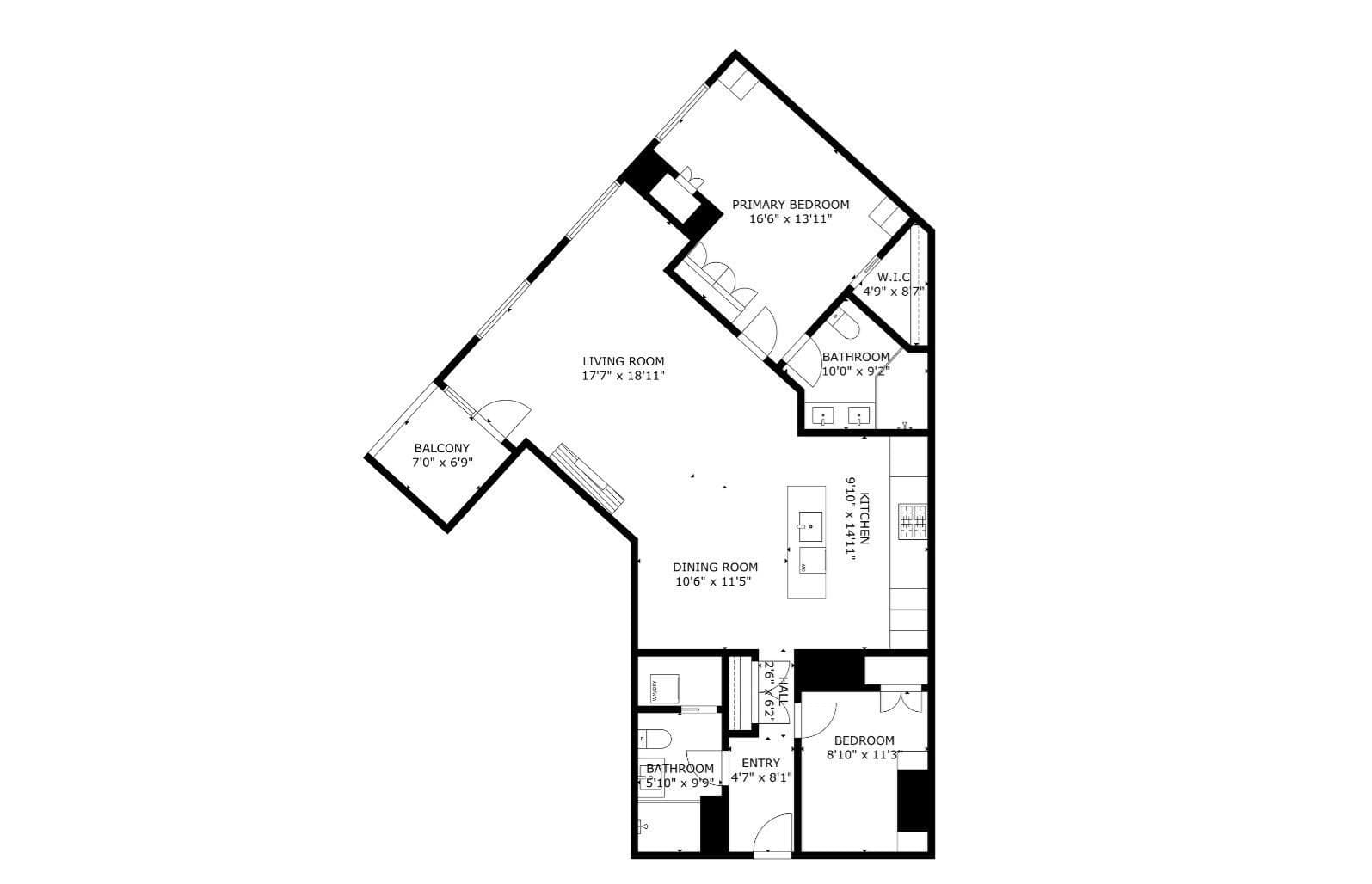 Condominium at 110 Broad St # 303, Boston MA 02110, photo 14 of 35