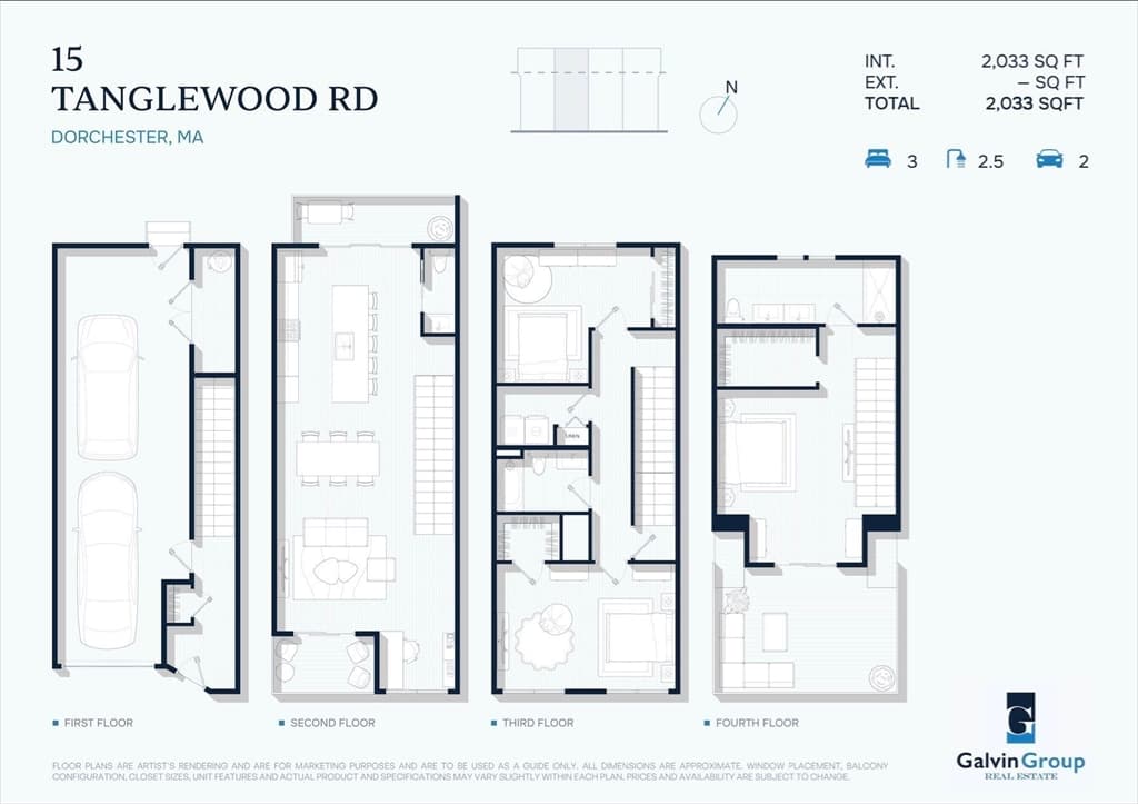 Condominium at 15 Tanglewood # D, Boston MA 02124, Boston, photo 28 of 28