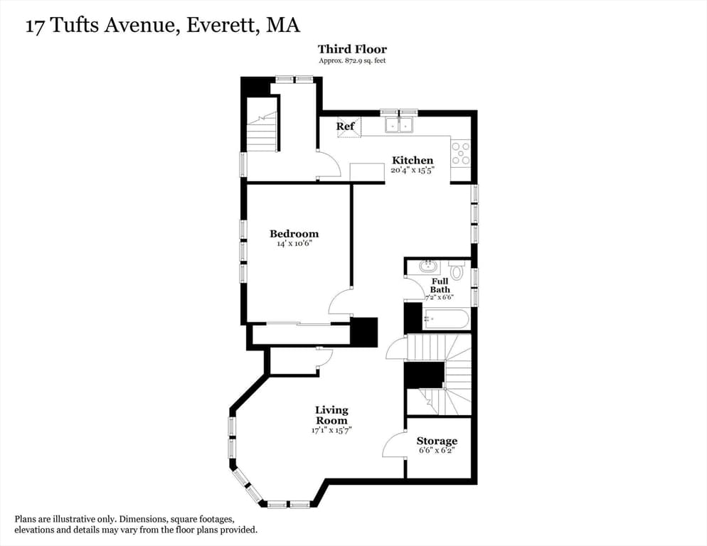 Single Family Residence at 17 Tufts Avenue, Everett MA 02149, Everett, photo 42 of 42