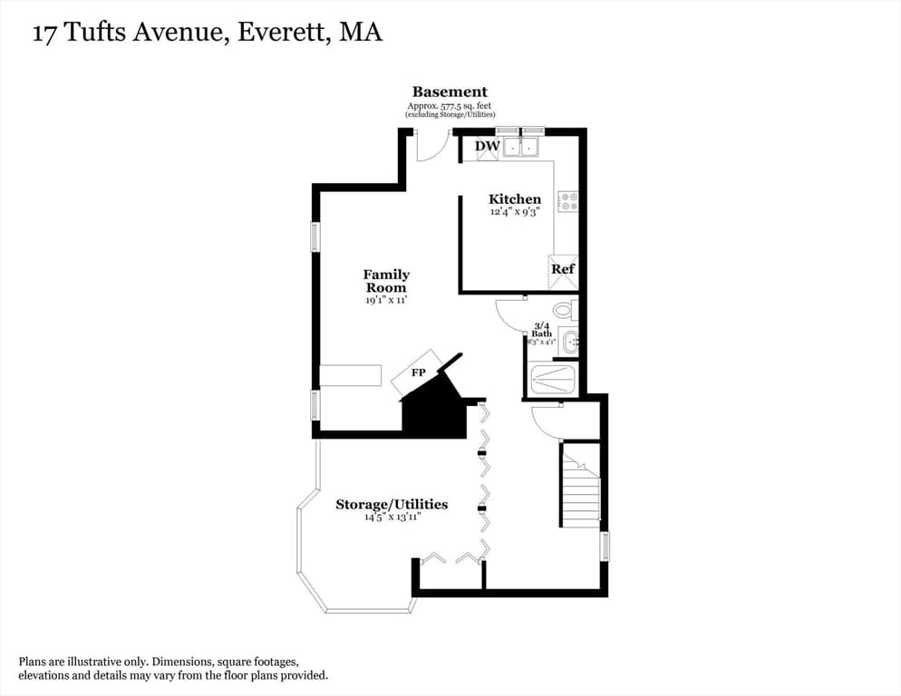 Single Family Residence at 17 Tufts Avenue, Everett MA 02149, Everett, photo 39 of 42