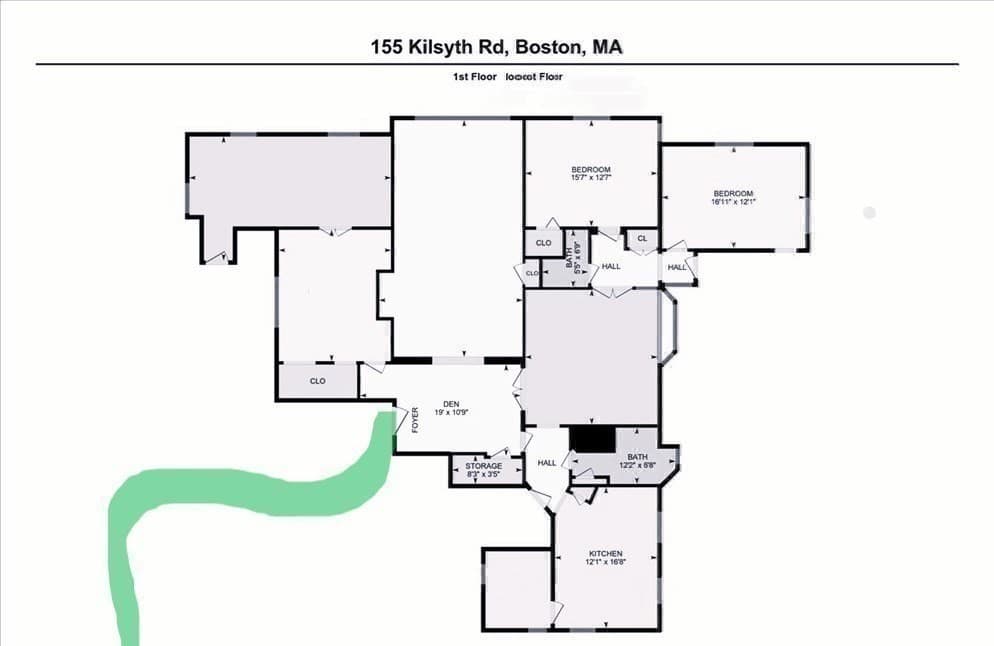 4 Family - 4 Units Up/Down at 155 Kilsyth Rd, Boston MA 02135, photo 28 of 35