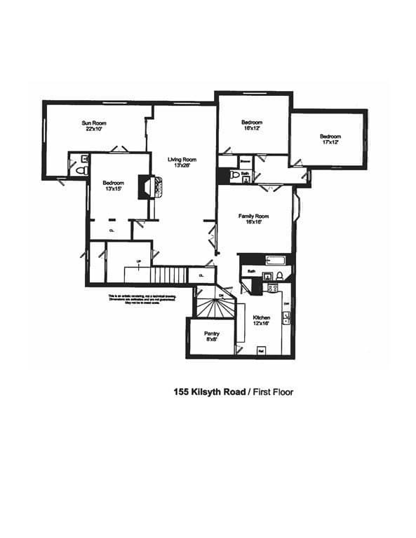 4 Family - 4 Units Up/Down at 155 Kilsyth Rd, Boston MA 02135, photo 30 of 35