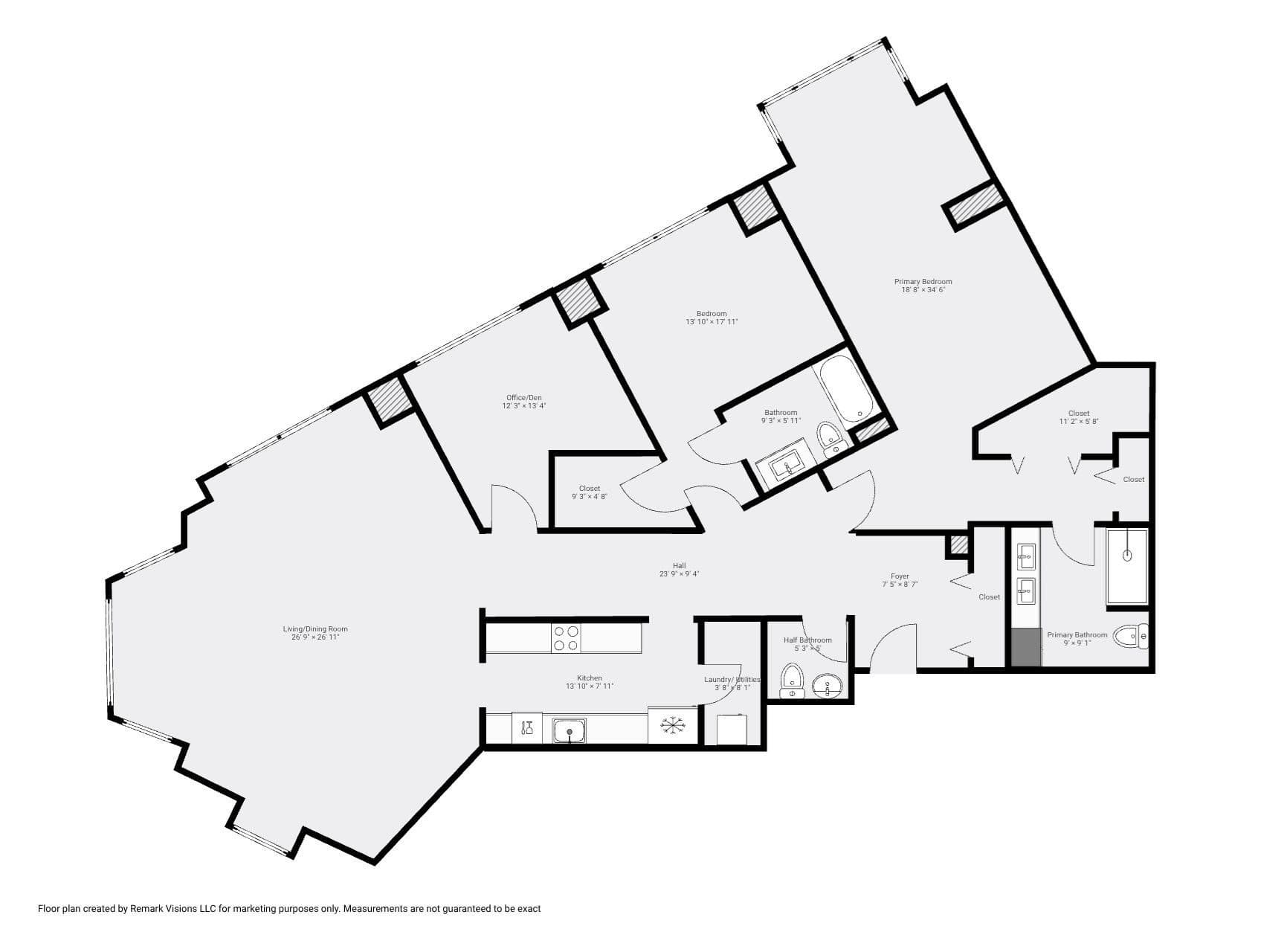 Condominium at 1 Huntington Avenue # 204, Boston MA 02116, photo 25 of 25