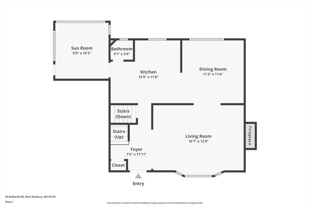 Single Family Residence at 64 Redlands Rd, Boston MA 02132, Boston, photo 32 of 34