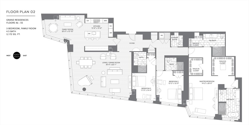 Condominium at 1 Franklin Street # 4802, Boston MA 02110, photo 42 of 42
