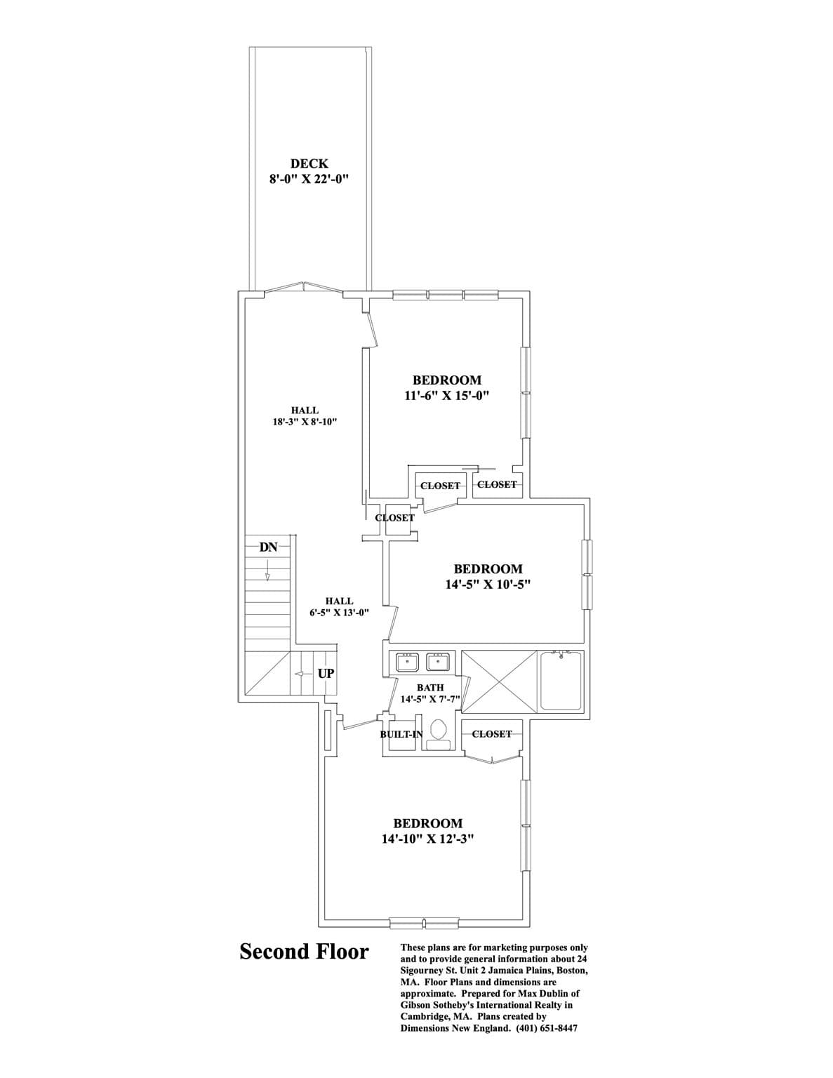 Condominium at 24 Sigourney St # 2, Boston MA 02130, photo 40 of 42