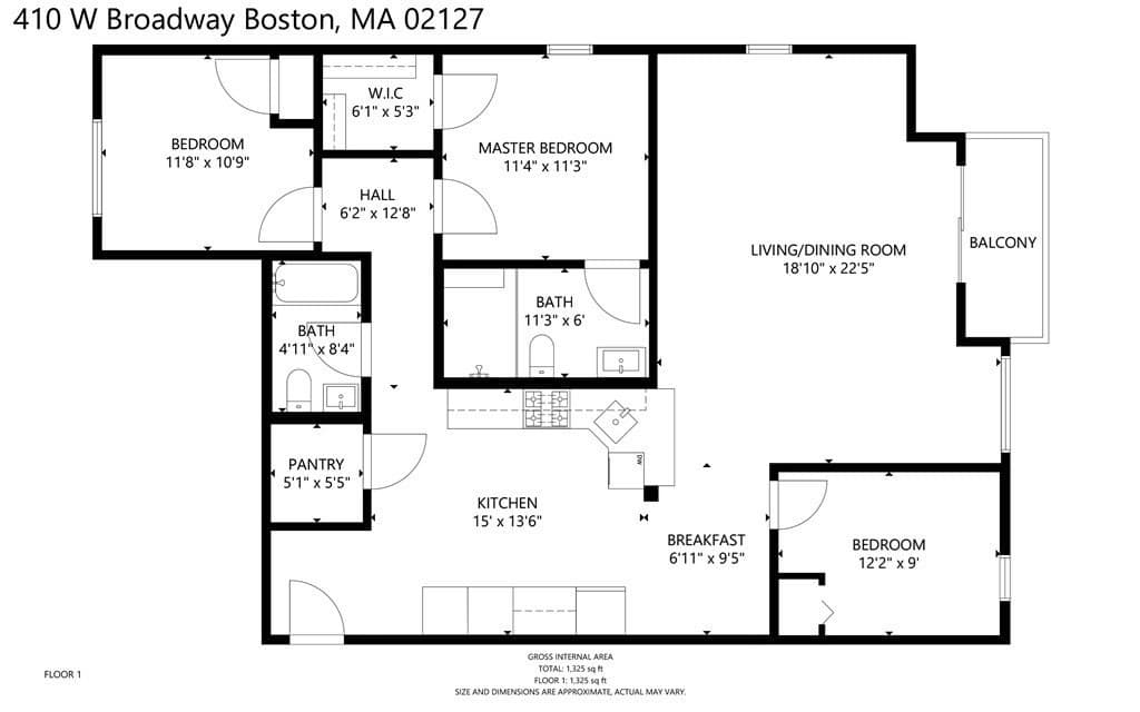 Condominium at 410 W Broadway # 305, Boston MA 02127, Boston, photo 21 of 21