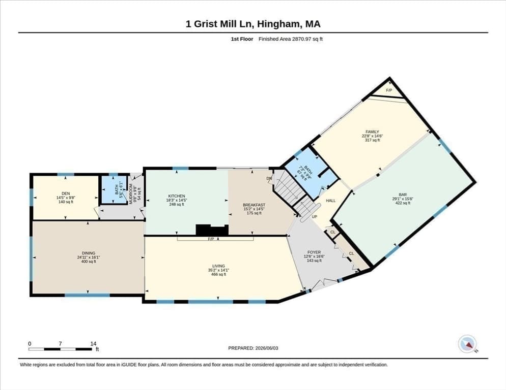 Single Family Residence at 1 Grist Mill Lane, Hingham MA 02043, Hingham, photo 37 of 42