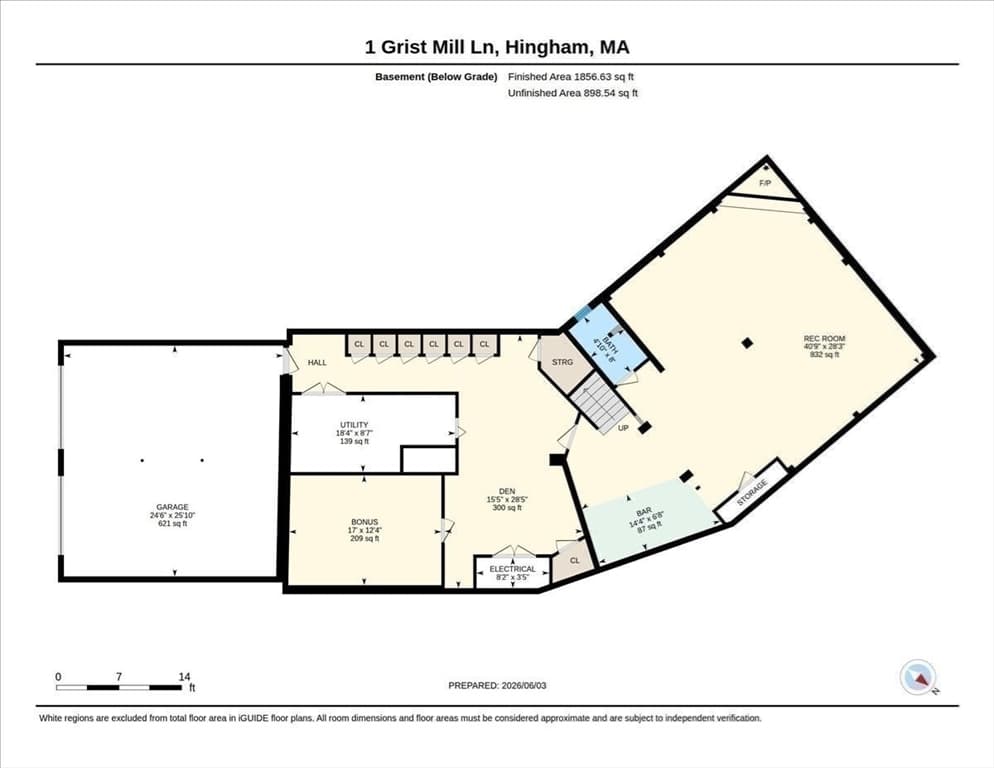 Single Family Residence at 1 Grist Mill Lane, Hingham MA 02043, Hingham, photo 39 of 42