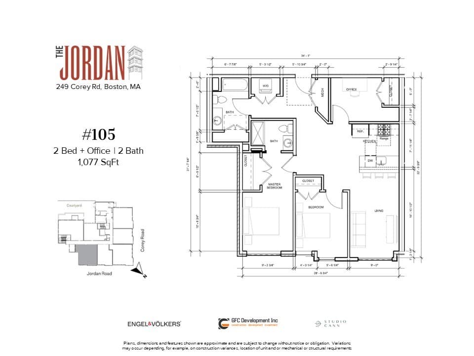 Condominium at 249 Corey Rd # 105, Boston MA 02135, photo 22 of 22