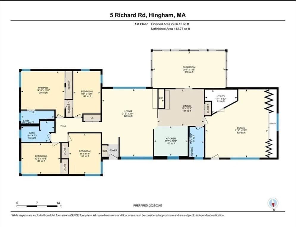Single Family Residence at 5 Richard Rd, Hingham MA 02043, photo 7 of 20