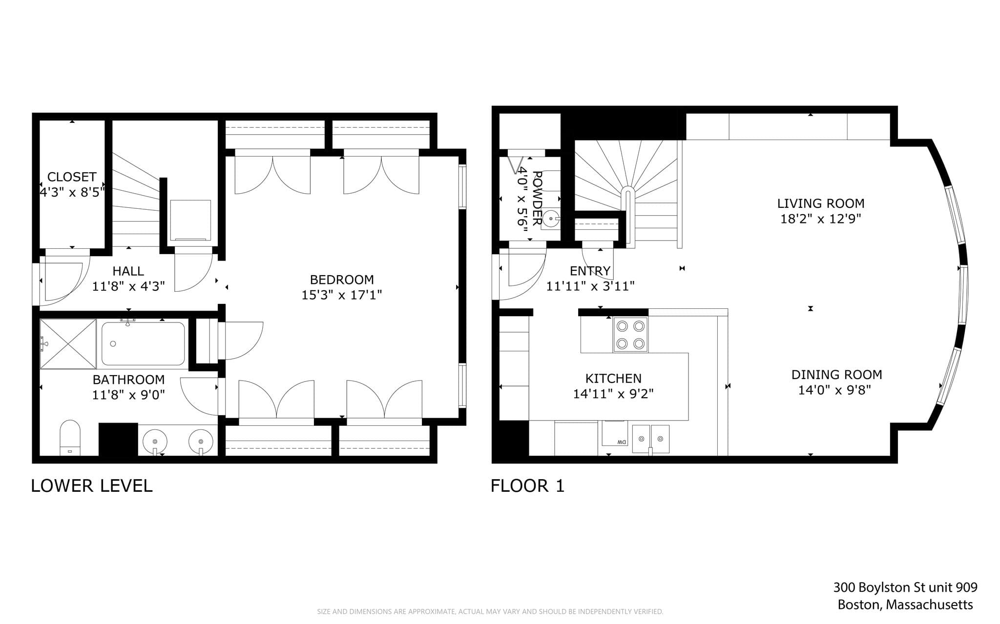 Condominium at 300 Boylston # 909, Boston MA 02116, photo 20 of 20