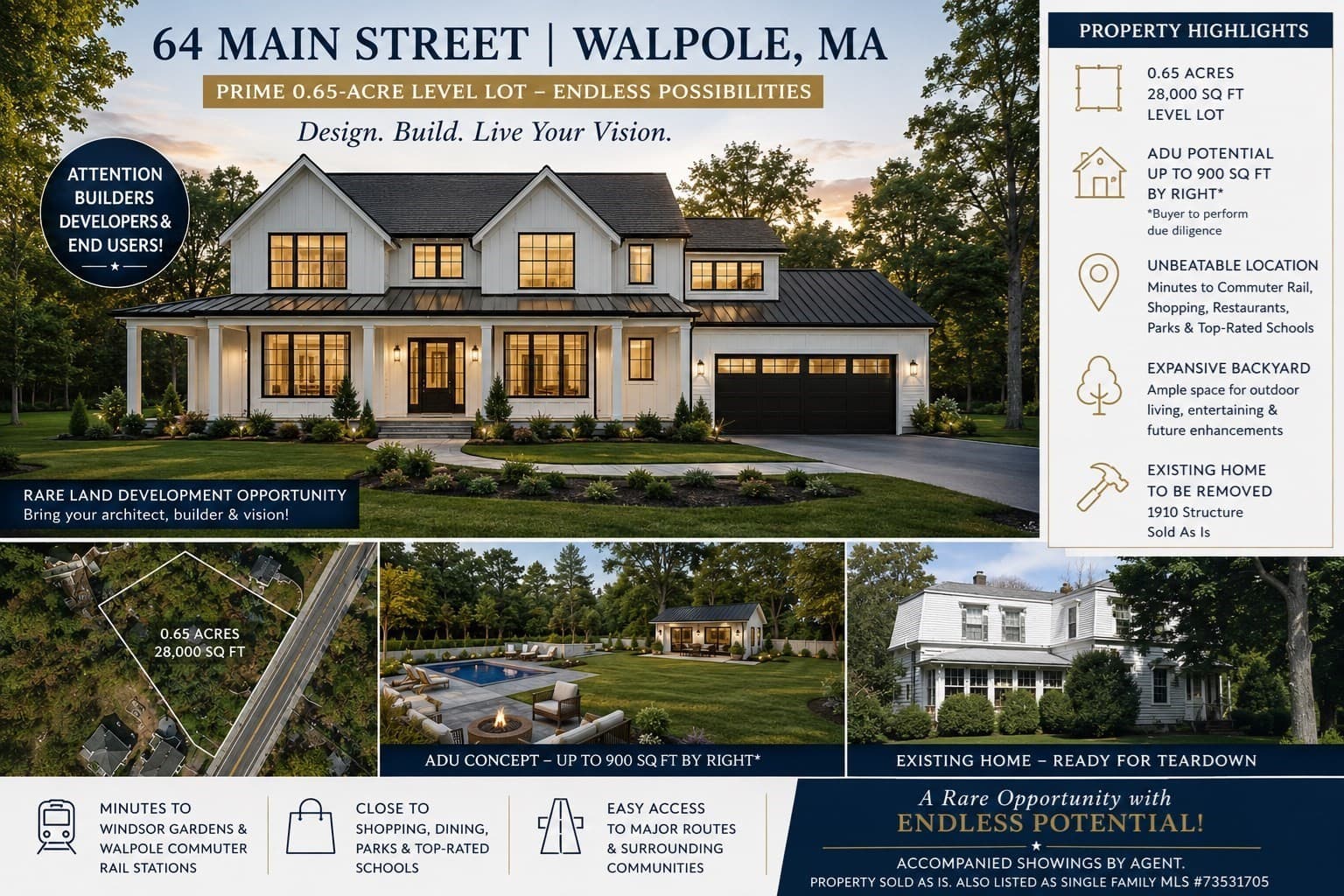 Residential at 64 Main St, Walpole MA 02081, photo 6 of 8