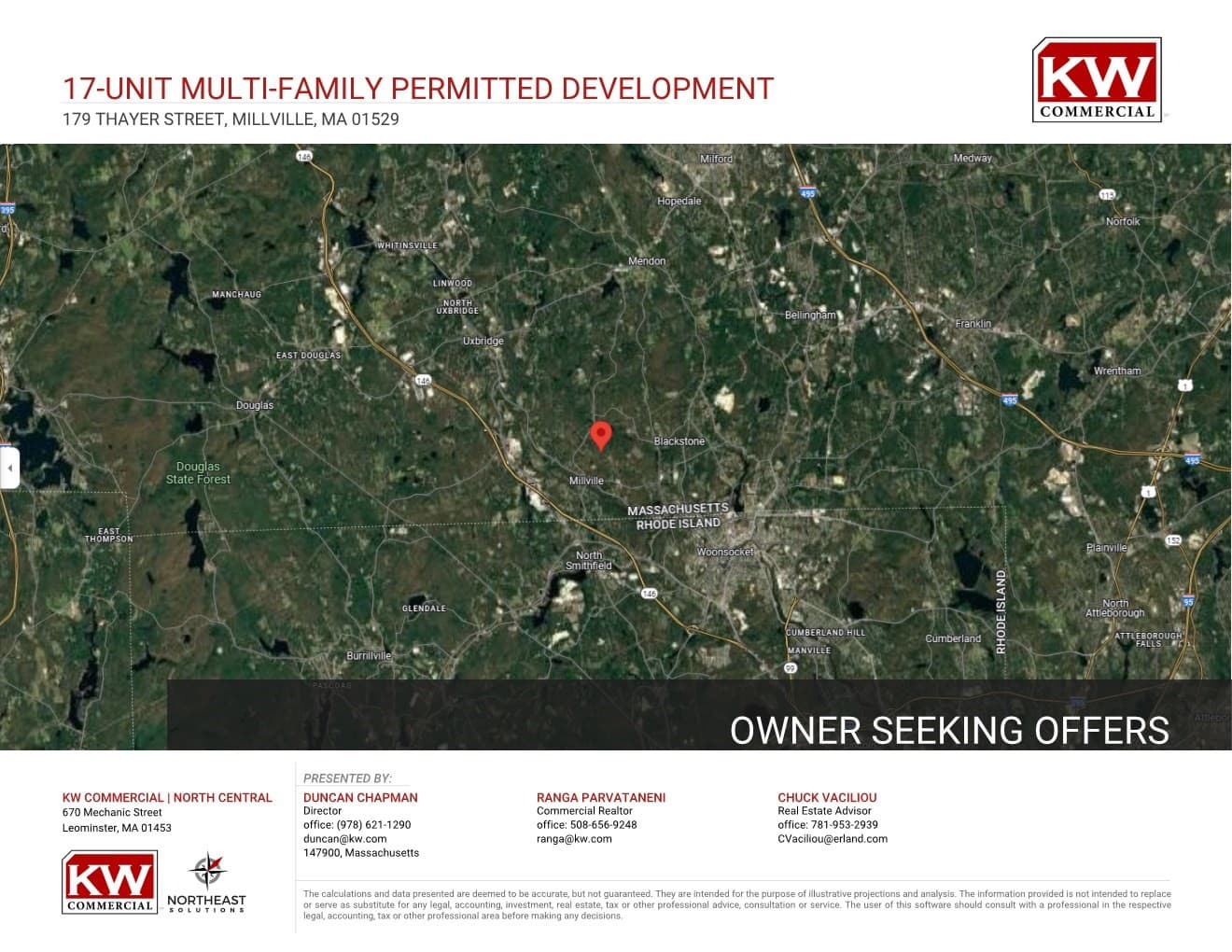 179 Thayer Street, Millville MA 01589
