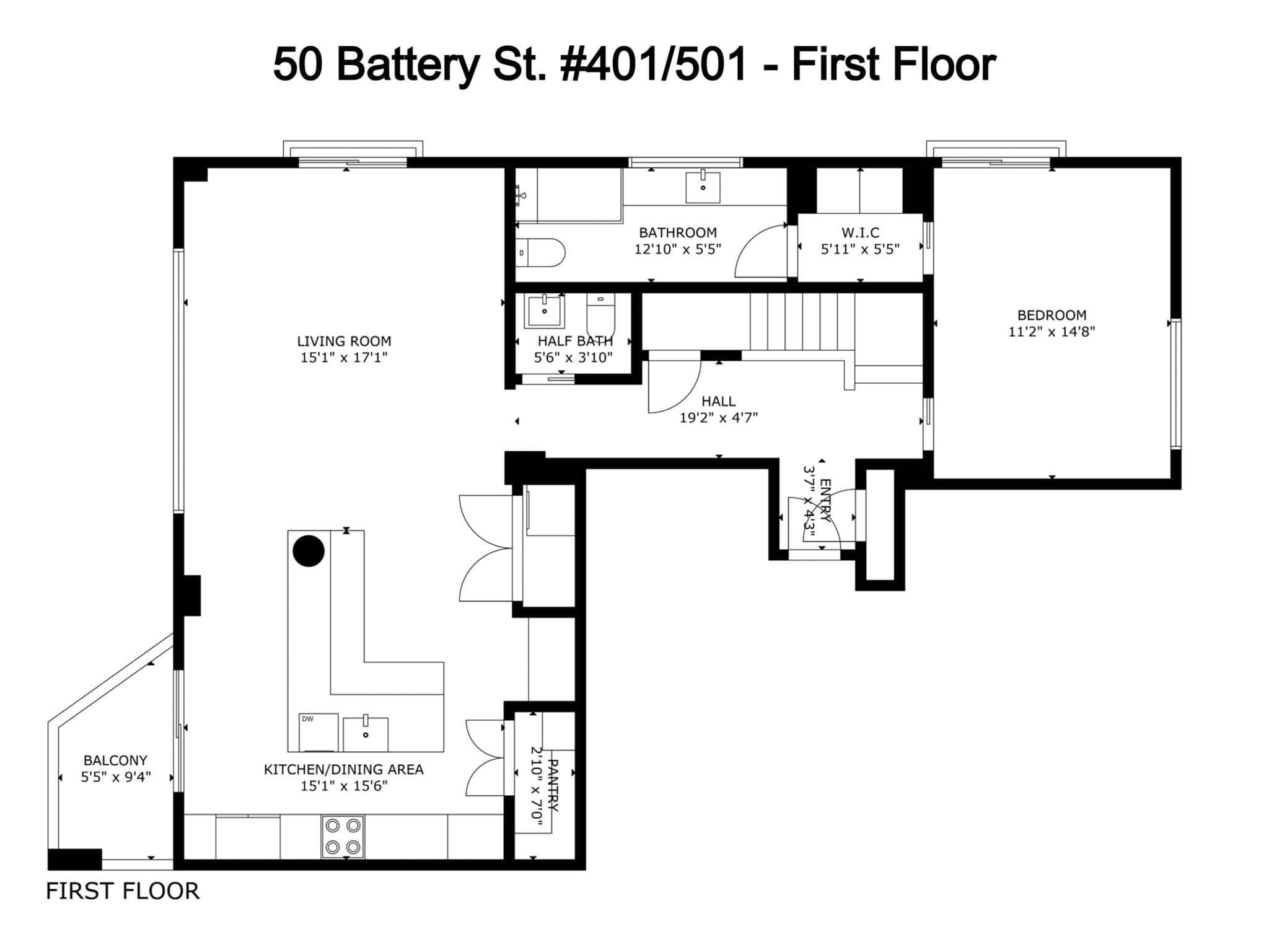 Condominium at 50 Battery St, Boston MA 02109, photo 41 of 42
