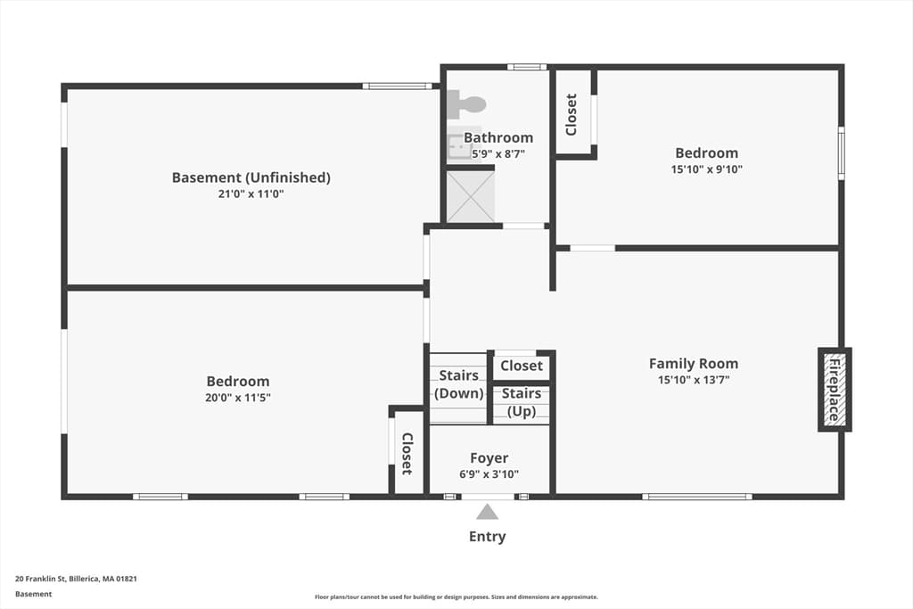 Single Family Residence at 20 Franklin St, Billerica MA 01862, photo 42 of 42