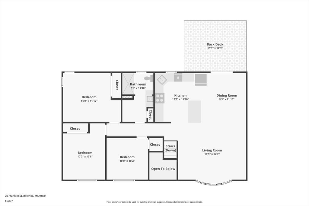 Single Family Residence at 20 Franklin St, Billerica MA 01862, photo 41 of 42