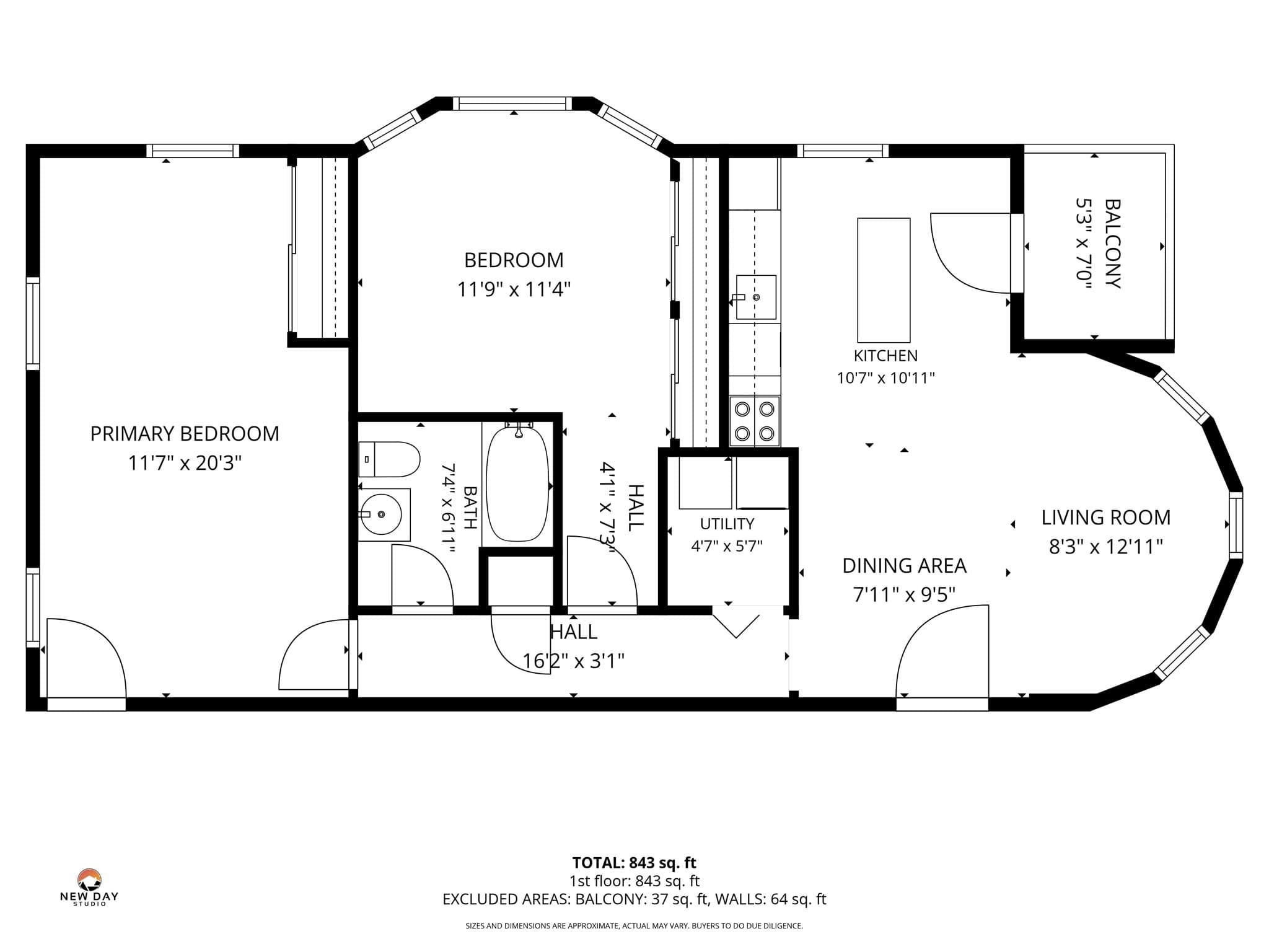 Condominium at 12-14 Everett St # 202, Boston MA 02134, photo 28 of 28