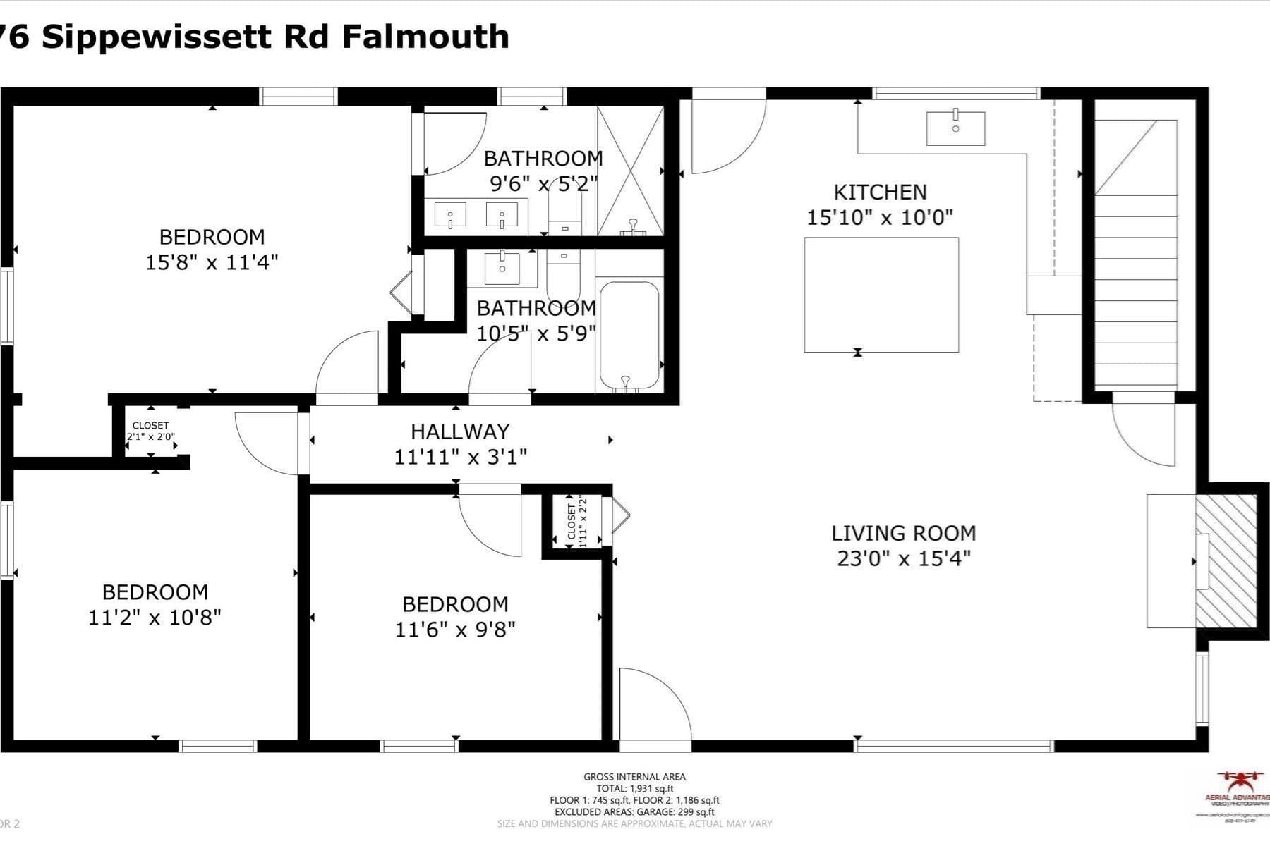 Single Family Residence at 76 Sippewissett Rd, Falmouth MA 02540, photo 26 of 26