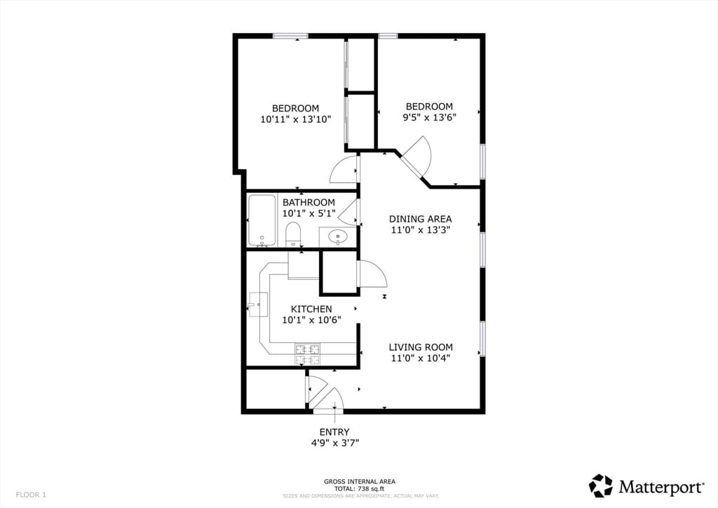 Condominium at 593 Main Street, Leominster MA 01453, Leominster, photo 10 of 10