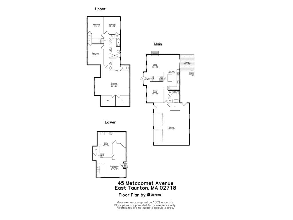 Single Family Residence at 45 Metacomet Avenue, Taunton MA 02718, photo 37 of 37