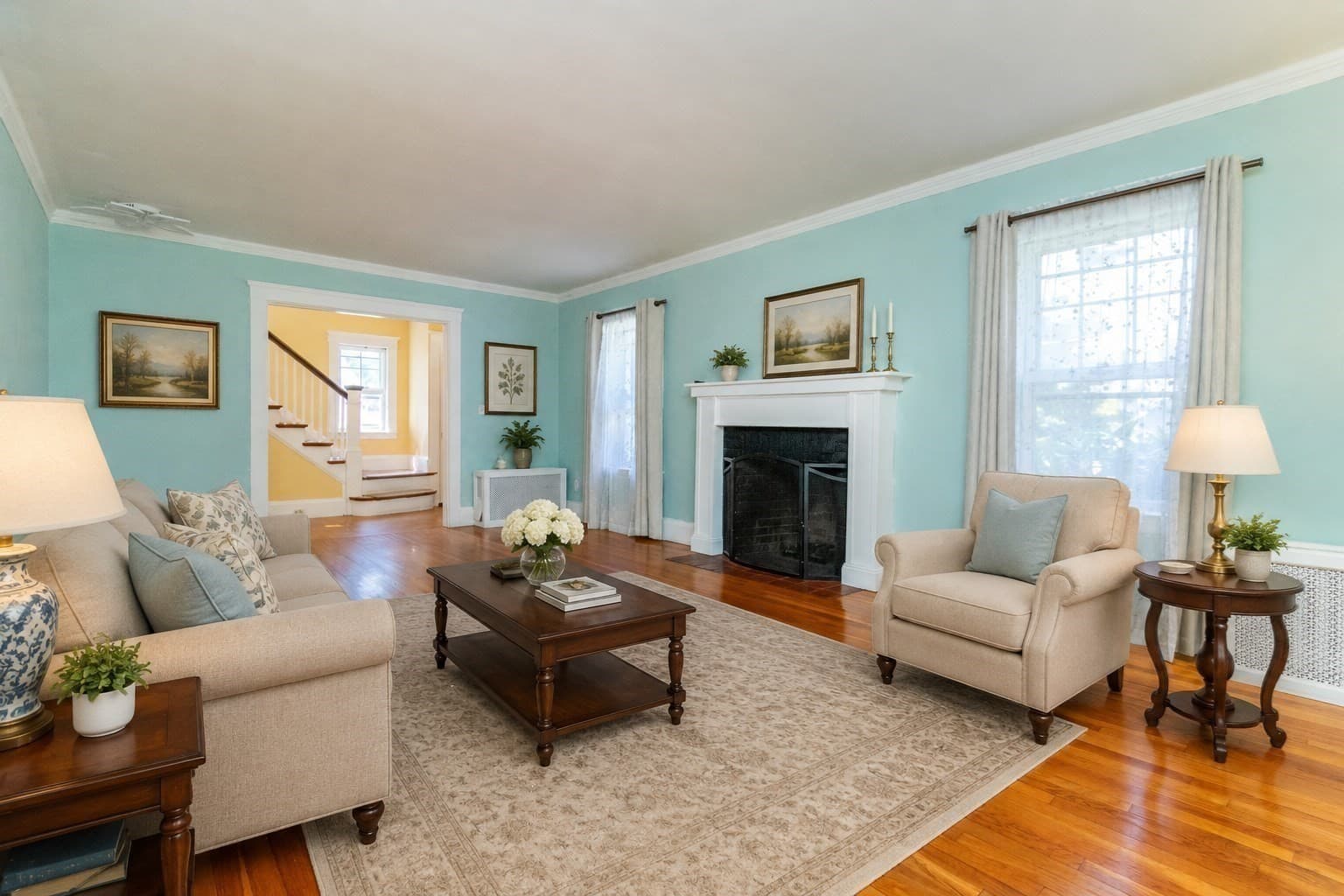 Single Family Residence at 142 Jackson St, Newton MA 02459, Newton, photo 5 of 42