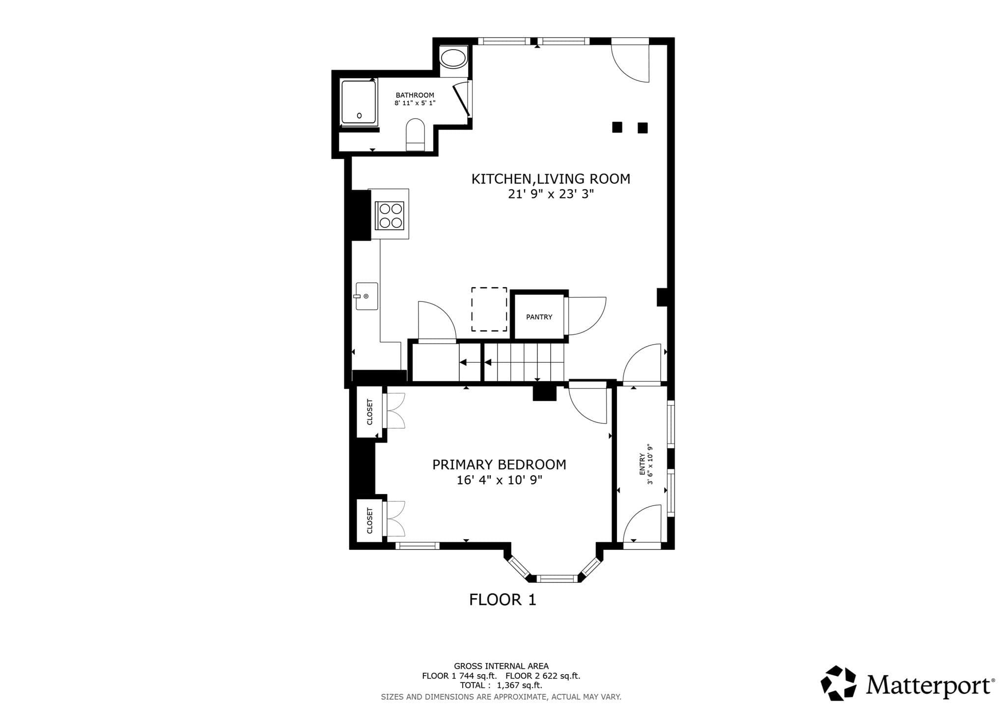 Single Family Residence at 1203 Bennington St, Boston MA 02128, Boston, photo 37 of 42
