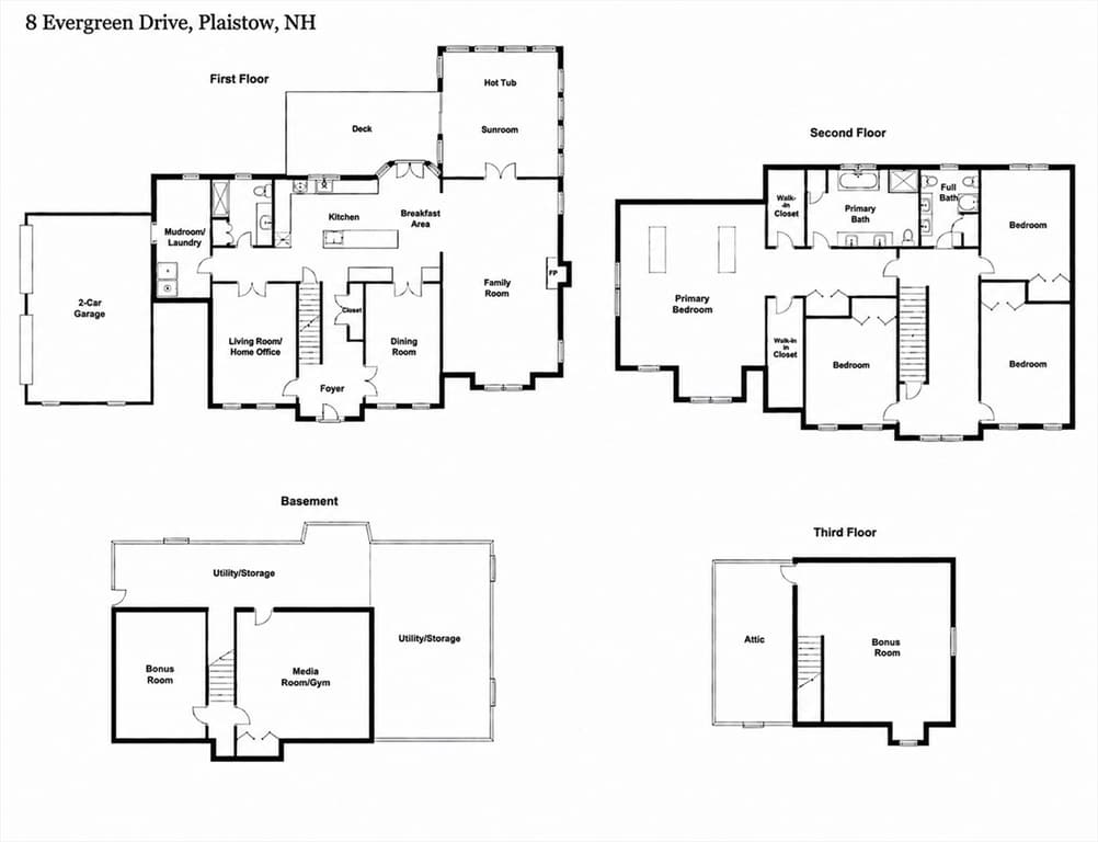 Single Family Residence at 8 Evergreen Drive, Plaistow NH 03865, Plaistow, photo 36 of 36
