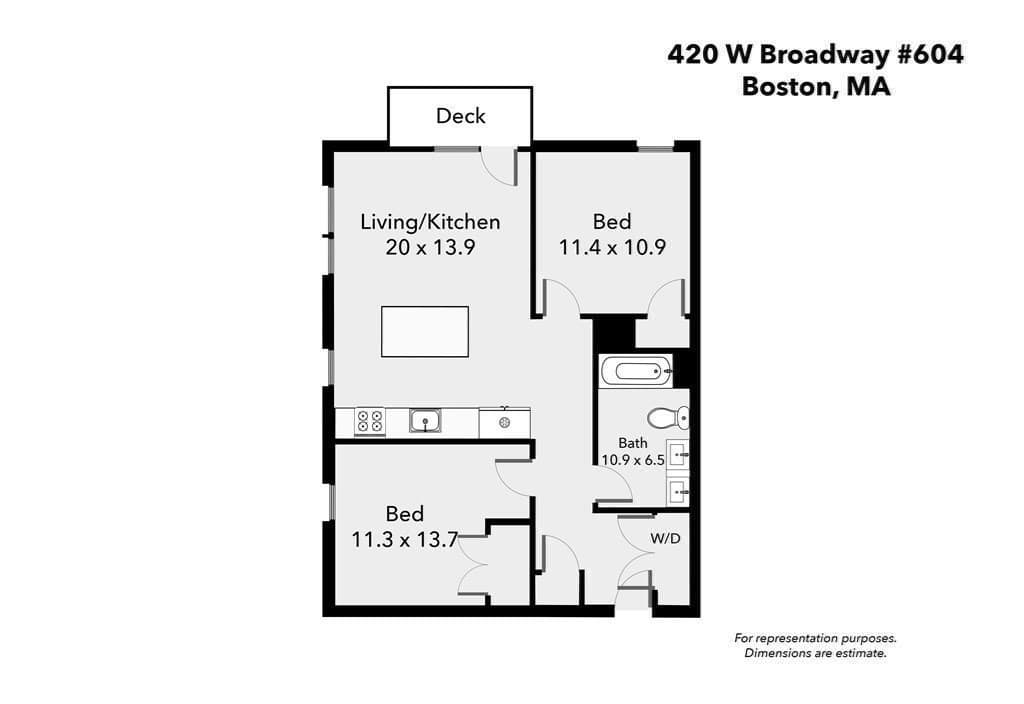 Condominium at 420 W Broadway, Boston MA 02127, Boston, photo 12 of 13