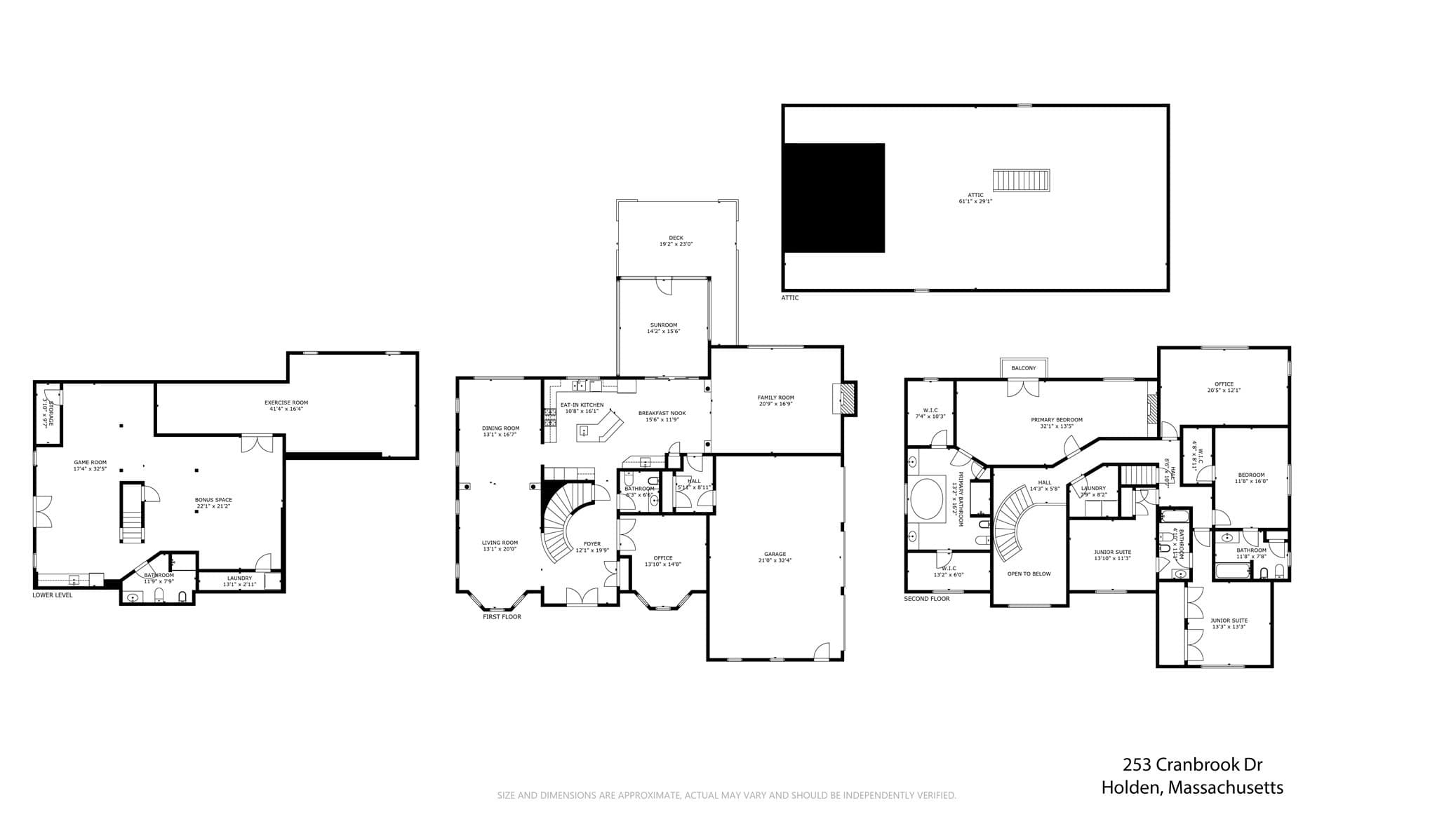 Single Family Residence at 253 Cranbrook Dr, Holden MA 01520, photo 42 of 42