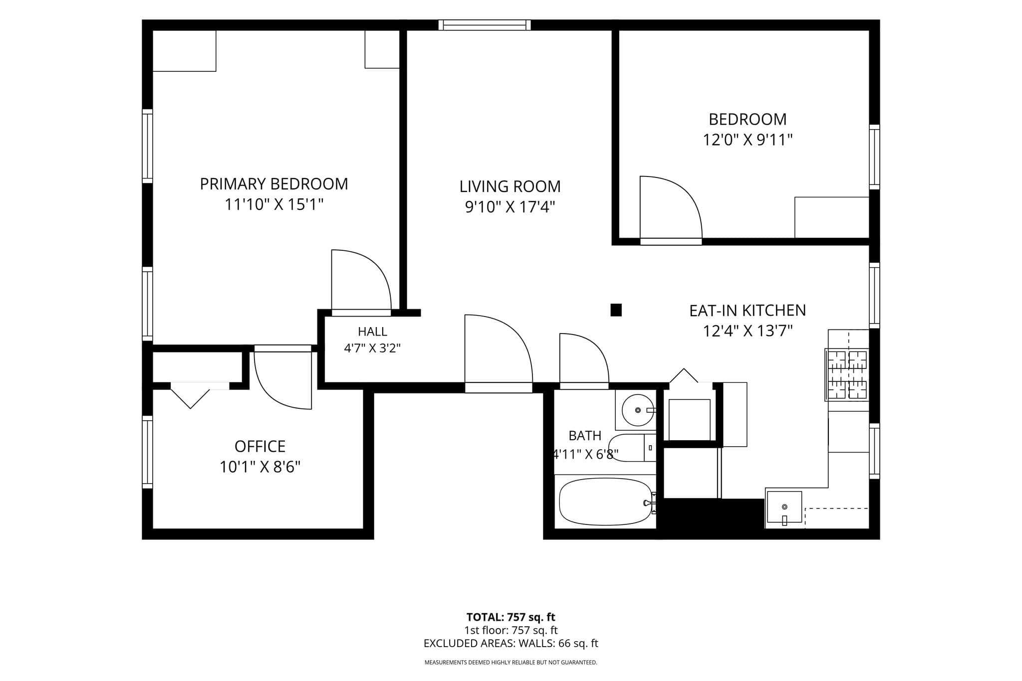 Condominium at 72 Mozart # 2, Boston MA 02130, photo 12 of 14