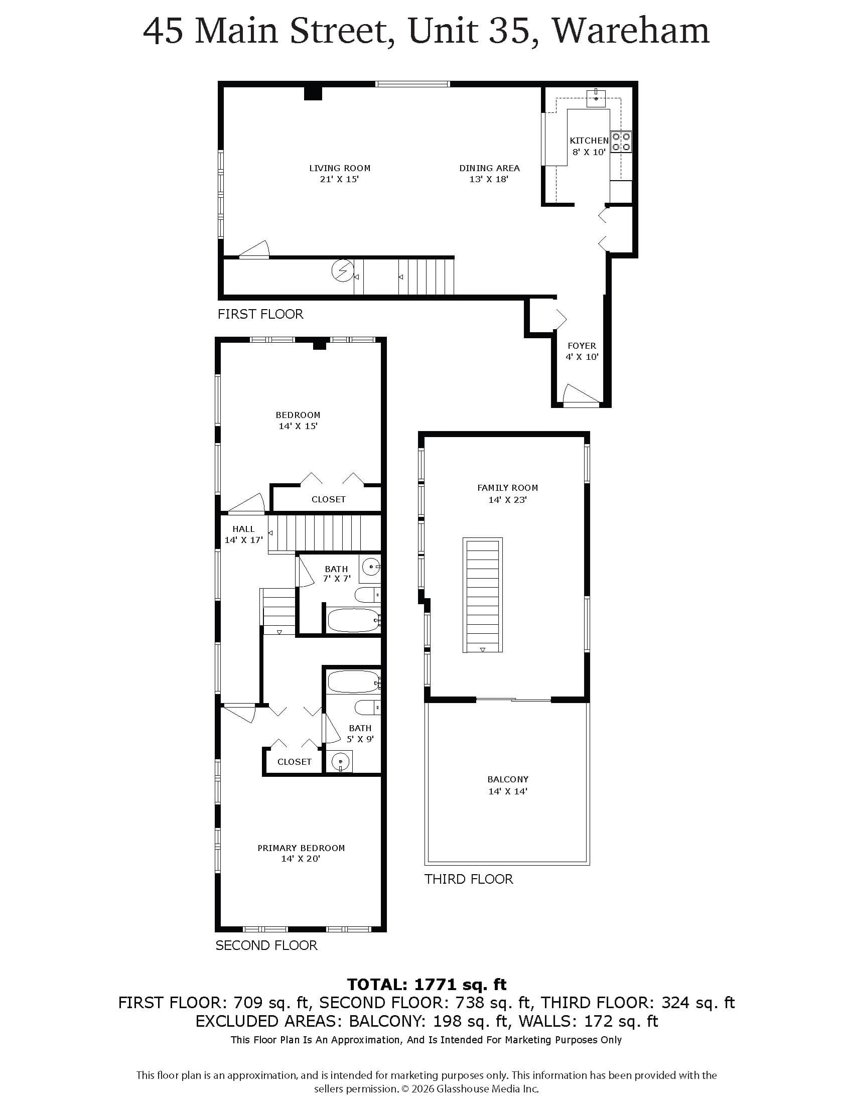 Condominium at 45 Main St # 35, Wareham MA 02571, Wareham, photo 34 of 34