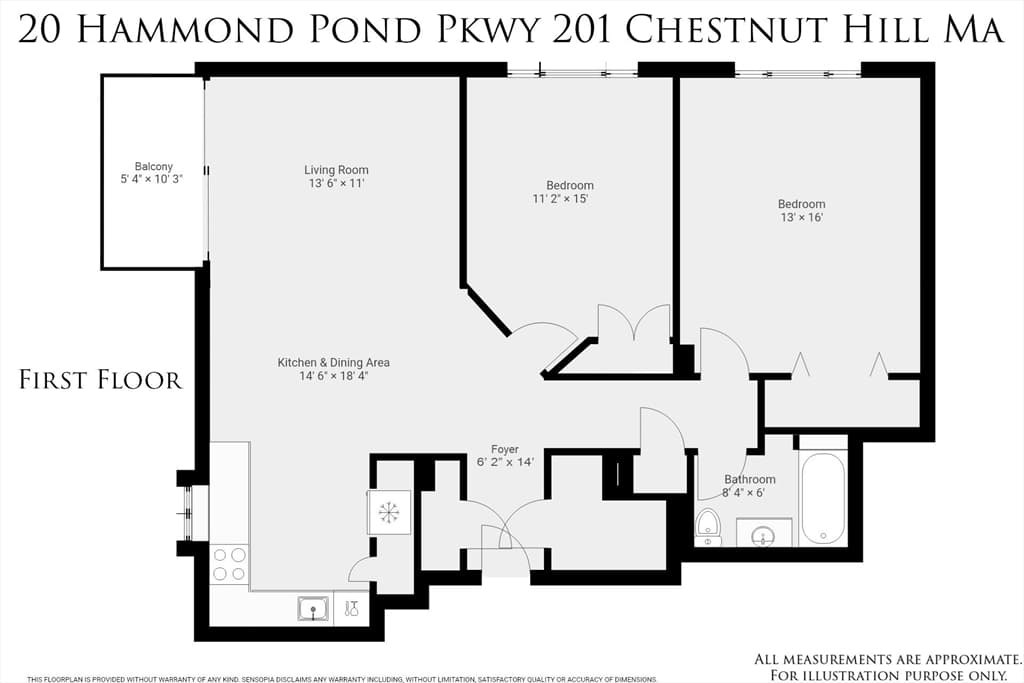 20 Hammond Pond Pkway # 201, Newton MA 02467 photo 20