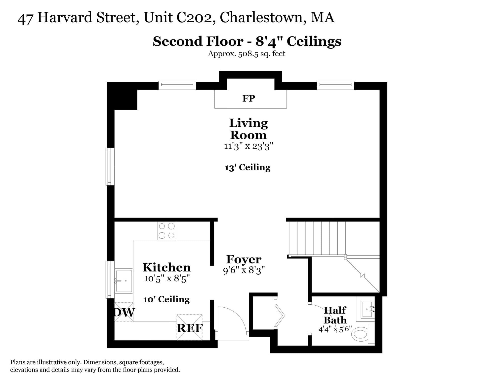 Condominium at 47 Harvard Street # C202, Boston MA 02129, Boston, photo 32 of 33