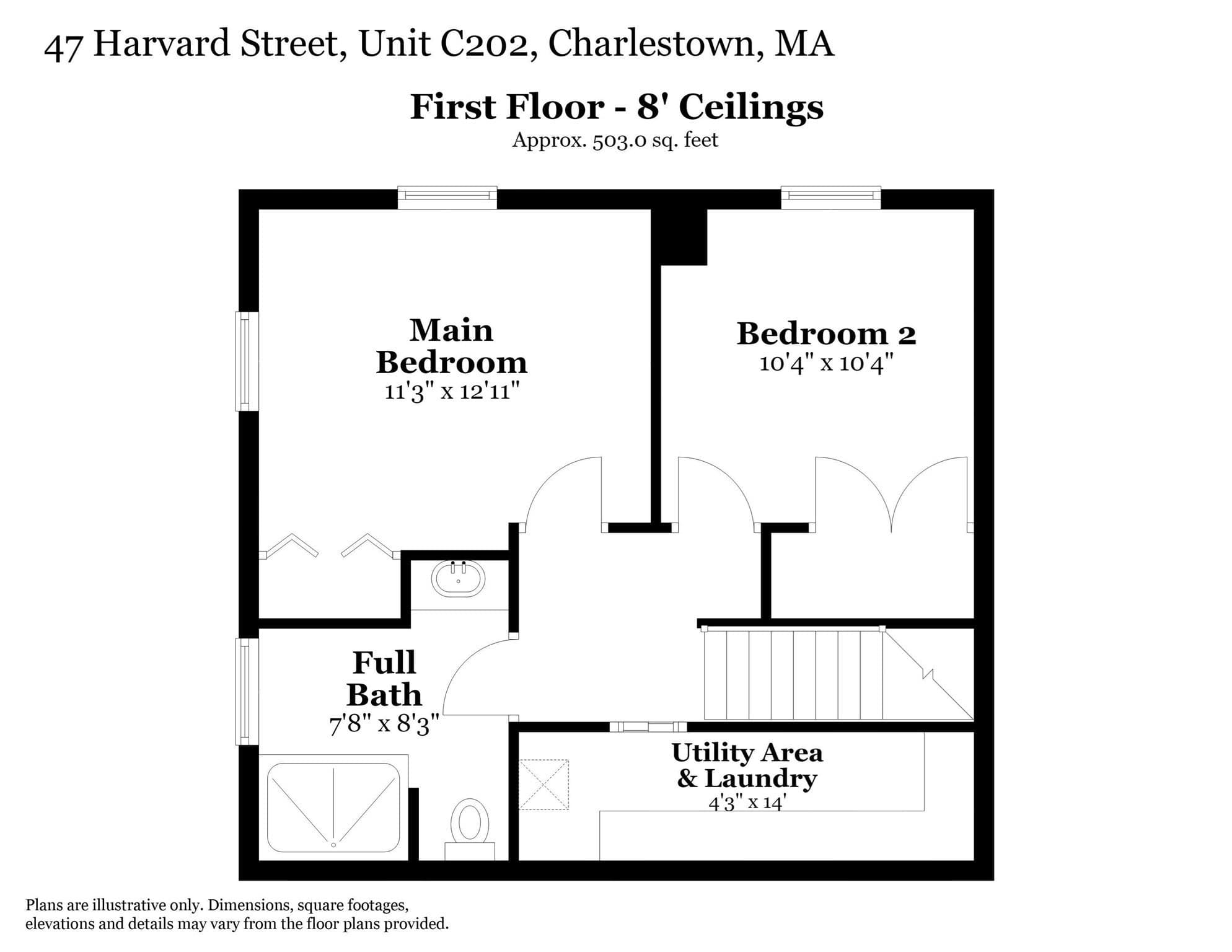 Condominium at 47 Harvard Street # C202, Boston MA 02129, Boston, photo 33 of 33
