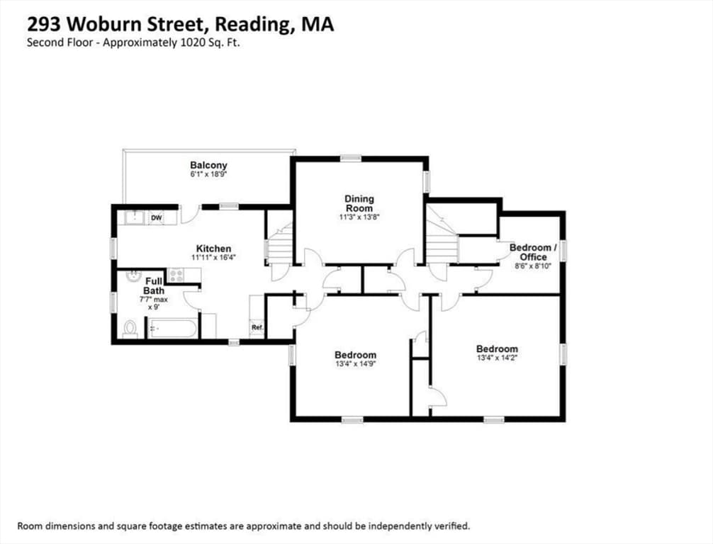 Single Family Residence at 293 Woburn, Reading MA 01867, Reading, photo 31 of 32