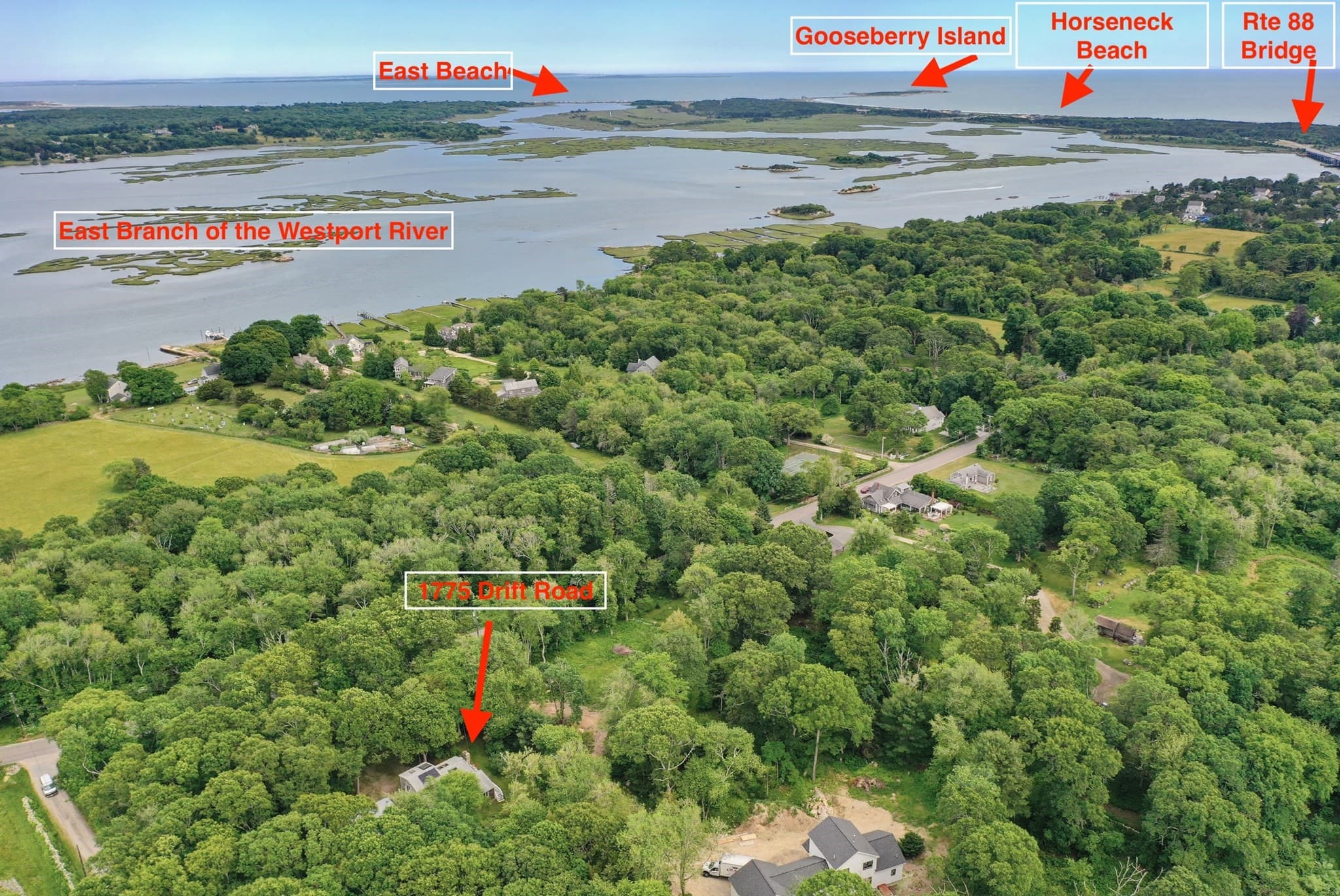 Single Family Residence at 1775 Drift Rd, Westport MA 02790, Westport, photo 3 of 42