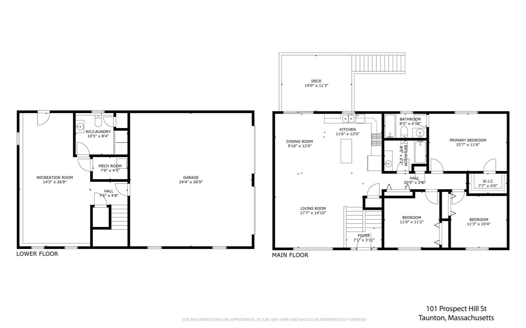 Single Family Residence at 101 Prospect Hill St, Taunton MA 02780, photo 34 of 34