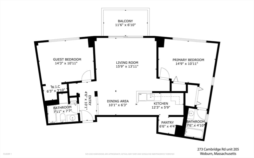 Condominium at 273 Cambridge Road # 205, Woburn MA 01801, Woburn, photo 34 of 34