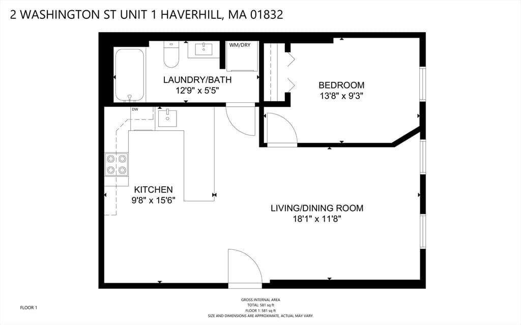 5+ Family - 5+ Units Up/Down at 2 Washington St, Haverhill MA 01832, photo 18 of 21