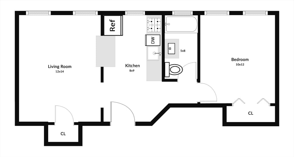 Condominium at 1423 Commonwealth # 503, Boston MA 02135, photo 11 of 15