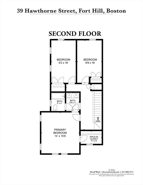 Condominium at 39 Hawthorne # 39, Boston MA 02119, photo 34 of 35